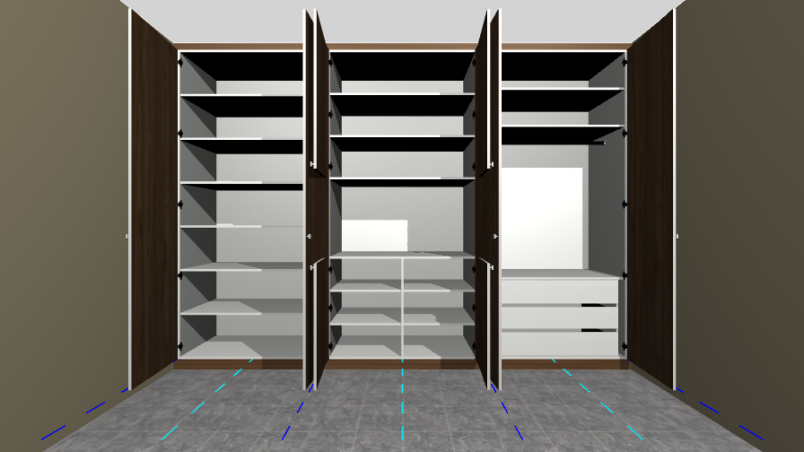 kast online op maat – open